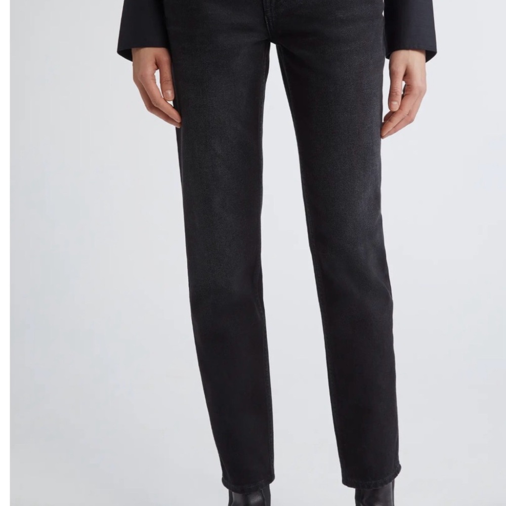 Toteme Black Straight Leg Women's Jeans